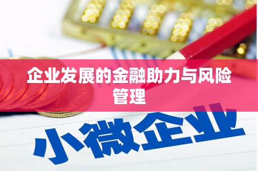 富顺企业发展的金融助力与风险管理