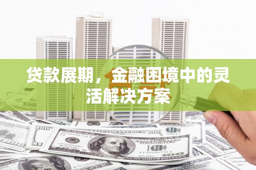 富顺贷款展期，金融困境中的灵活解决方案