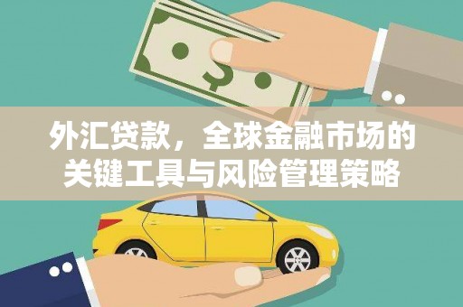 富顺外汇贷款，全球金融市场的关键工具与风险管理策略