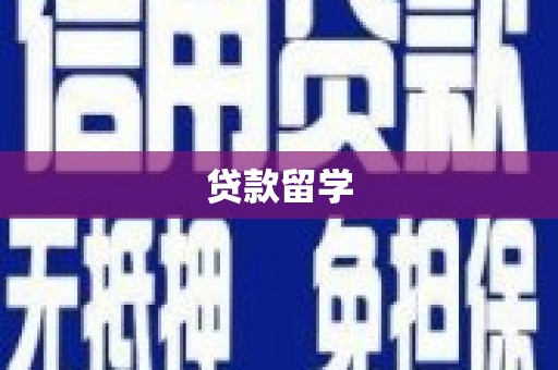富顺贷款留学