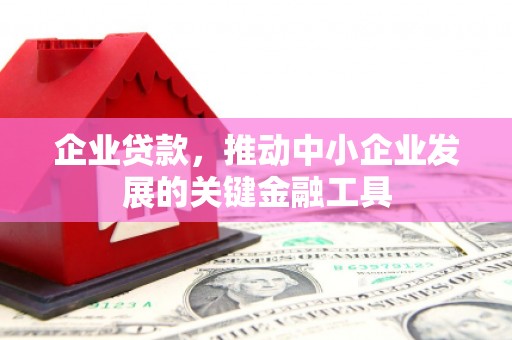 富顺企业贷款，推动中小企业发展的关键金融工具