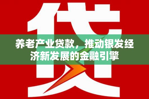 富顺养老产业贷款，推动银发经济新发展的金融引擎