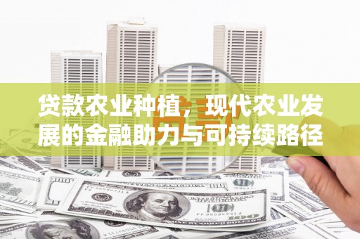 富顺贷款农业种植，现代农业发展的金融助力与可持续路径