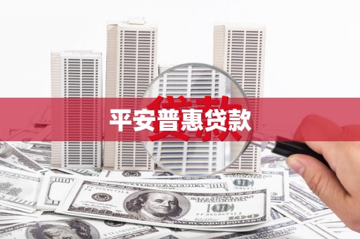 富顺平安普惠贷款