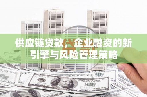 富顺供应链贷款，企业融资的新引擎与风险管理策略