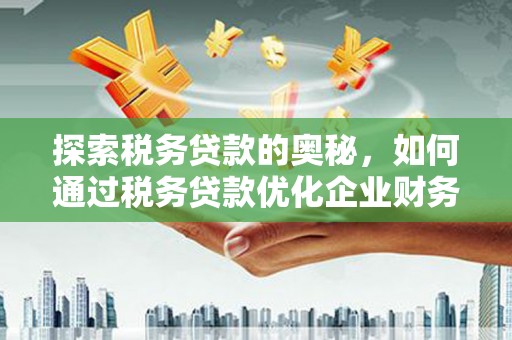 富顺探索税务贷款的奥秘，如何通过税务贷款优化企业财务