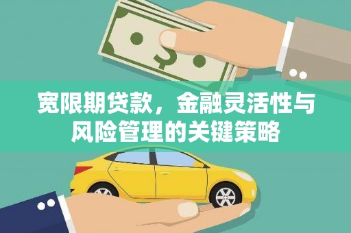 富顺宽限期贷款，金融灵活性与风险管理的关键策略