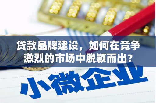 富顺贷款品牌建设，如何在竞争激烈的市场中脱颖而出？