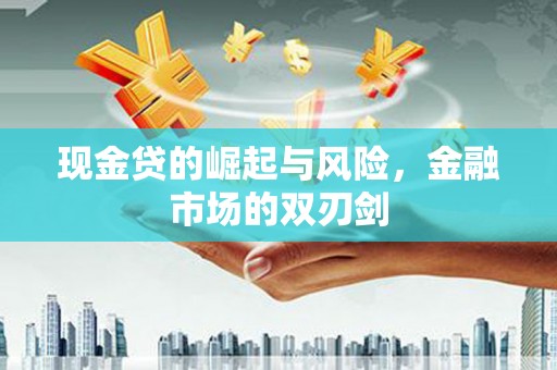 富顺现金贷的崛起与风险，金融市场的双刃剑