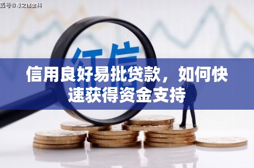 富顺信用良好易批贷款，如何快速获得资金支持
