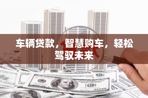 富顺车辆贷款，智慧购车，轻松驾驭未来