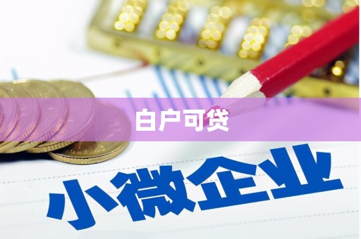 富顺白户可贷