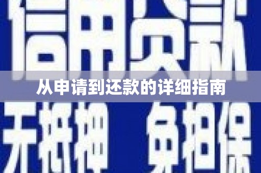 富顺从申请到还款的详细指南