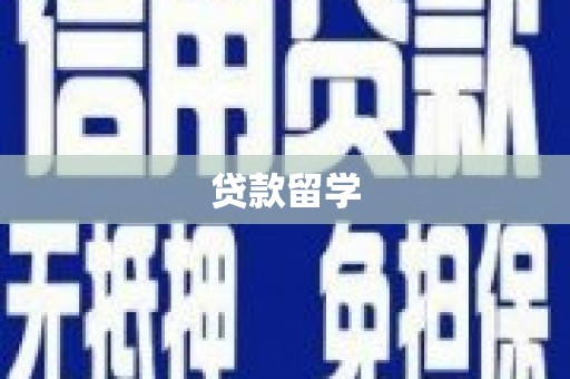 富顺贷款留学